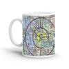 Burlington International Airport, South Burlington, VT, USA FAA Sectional Aeronautical Charts Chart Mug, 11oz view 1