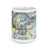Brownsville South Padre Island International Airport FAA Sectional Aeronautical Charts Chart Mug, 15oz view 2