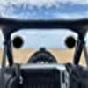 SSV Works JJL-CS65U 2018-2023 Unloaded 6.5" Cage Mounted Speaker Pods w/Swivel Mounts for Rear of 4-Door Wrangler JL view 1