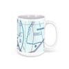 Logan International Airport (BOS), Harborside Drive, Boston, MA, USA FAA Sectional Aeronautical Charts Chart Mug, 11oz view 3