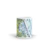 Logan International Airport (BOS), Harborside Drive, Boston, MA, USA FAA Sectional Aeronautical Charts Chart Mug, 11oz view 4