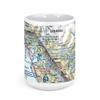 Juneau International Airport (JNU), Shell Simmons Drive, Juneau, AK, USA FAA Sectional Aeronautical Charts Chart Mug, 15oz view 2