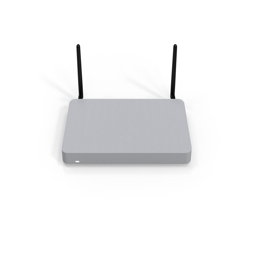 Cisco MX68W-HW Meraki MX68W 802.11ac Router/Security Appliance w/ Power Adapter [Unclaimed & No License] (Renewed)