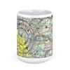 Tulsa International Airport (TUL), Airport Drive, Tulsa, OK, USA FAA Sectional Aeronautical Charts Chart Mug, 11oz view 2