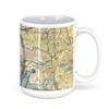 Phoenix-Mesa Gateway Airport, South Sossaman Road, Mesa, AZ, USA FAA Sectional Aeronautical Charts Chart Mug, 11oz view 3