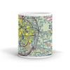 Louisville International-STANDIFORD Field Airport (SDF), Terminal Drive, Louisville, KY, USA FAA Sectional Aeronautical Charts Chart Mug, 11oz view 4