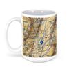 Jackson Hole Airport (JAC), WY, USA FAA Sectional Aeronautical Charts Chart Mug, 15oz view 1