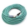 TURCK RSSD RJ45S 441-20M (U-02773), 20 Meter Length, 4 PIN, CORDSET, D-Coding Keyway, Double Ended, ETHERNET, M12 Male to RJ45 Male, Shielded, Teal TPE Jacket view 1