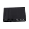 USB 5.1 Audio Sound Card, 6 Channel Sound Card USB External Digital Optical SPDIF Audio Output Adapter for PC/Laptop view 2