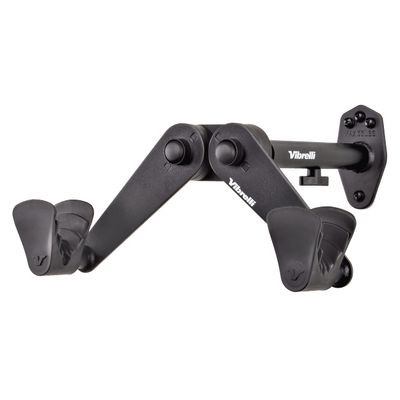 Vibrelli Bike Wall Mount - Horizontal Storage Rack for Hanging Bicycles in Garage - Adjustable Bike Hanger, Holder - Wall Bike Rack Hooks for Bicycle