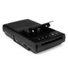 Tyler TCP-01 Portable Cassette Player and Recorder - Retro Shoebox Style Music Device with Stand-Alone Microphone, Built-in Speaker, and Retractable Handle - Auto Voice Level Control, 120V AC Adapter view 2