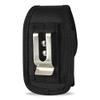 Golden Sheeps Military Grade Heavy Duty Holster Nylon Metal Clip Compatible with iPhone 12 Mini 5.4 inch iPhone SE, iPhone 5S / 5 (fits Phone with Defender case on/Otter Box on) 5.5 x 3.0 x 0.7 inch view 3