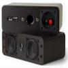 Micca OoO Bookshelf Speakers with 3-Inch Woofers and Silk Tweeter (Dark Walnut, Pair) (Renewed) view 4