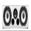 triangle - BOREA BRC1 Home Cinema Center Speaker - 2 Way - Power handling 100W - Efficiency 90 dB/W/m - Bass Reflex - 485 x 176 x 274 mm - White view 3
