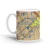 Santa Fe Regional Airport, Santa Fe, NM, USA FAA Sectional Aeronautical Charts Chart Mug, 11oz view 1