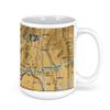 Santa Fe Regional Airport, Santa Fe, NM, USA FAA Sectional Aeronautical Charts Chart Mug, 11oz view 3