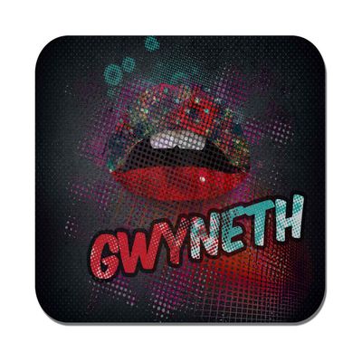 Makoroni - Gwyneth Female Name - Non-Slip Rubber - Computer, Gaming, Office Mousepad