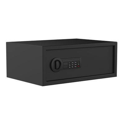Stack-On Extra-Wide Home and Office Personal Safe with Electronic Lock, Interior Light, Alarm, and Laptop Storage  Steel Security Safe with Backup Key and Mounting Hardware