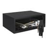 Stack-On Extra-Wide Home and Office Personal Safe with Electronic Lock, Interior Light, Alarm, and Laptop Storage  Steel Security Safe with Backup Key and Mounting Hardware view 2