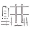 Bewinner Camera Lens Repair Tool Kit Stainless Steel Flat Head Precision Maintenance Set for DSLR 10-100mm Adjustable Wrenches view 1