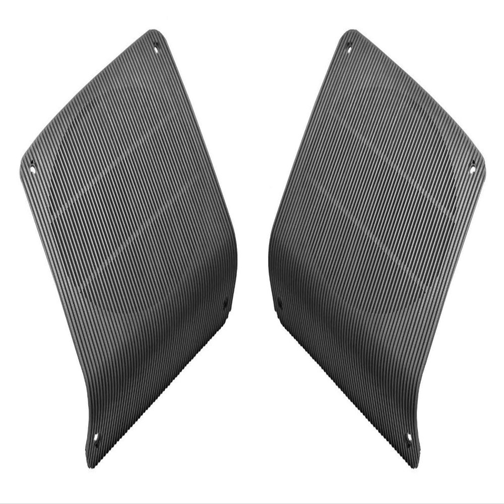1987-1993 Mustang Hatchback Rear Radio Stereo Speaker Grill Panel (Pair RH and LH)