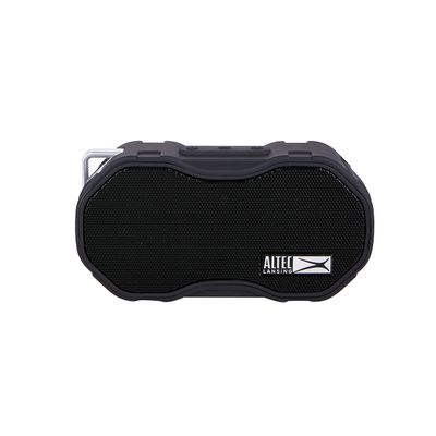 Altec Lansing - Baby Boom Waterproof Bluetooth Speaker, Wireless & Portable for Travel & Outdoor Use, Deep Bass & Loud Sound, 1 Pack (Black)