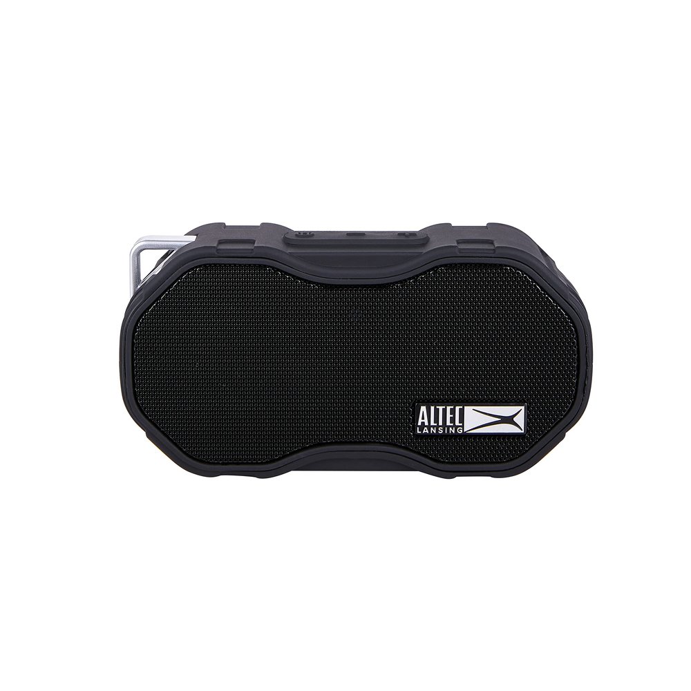 Altec Lansing - Baby Boom Waterproof Bluetooth Speaker, Wireless & Portable for Travel & Outdoor Use, Deep Bass & Loud Sound, 1 Pack (Black)