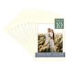 CountryArtHouse Textured Cream Acid Free 12x18 Picture Frame Mats with White Core Bevel Cut for 11x14 Pictures - Fits 12x18 Frame - Pack of 10 Mats view 1