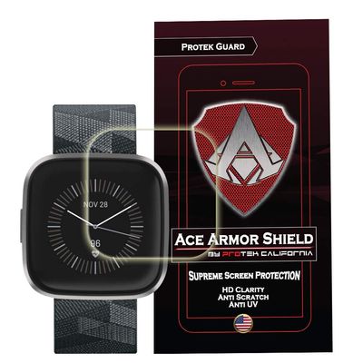 Ace Armorshield (8 Pack) Premium HD Waterproof Screen Protector compatible with Fitbit Versa 2