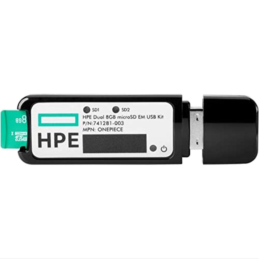 HPE 32GB MICROSD Raid 1 USB Boot Card