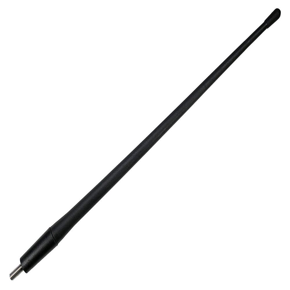 AntennaMastsRus - 13" All-Terrain Flexible Rubber AM/FM Antenna is Compatible with Gleaner Combine (All Models) - Spring Steel Internal CORE