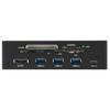 5.25-inch Front USB 3.0 Interface 6 Slot Multifunctional Built-in Card Reader Instrument Panel PC Front Panel, Supports M2, MS, SD, XD, 64G CF Card view 2