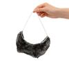 Restaurantware Black Disposable Beard Cover, 19 x 0.5 In, 100 Pack view 2