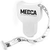 Body Tape Measure - (4 Pack) Measuring Tapes for Body and Fat Weight Monitors, (Inches & CM) Retractable Ruler for Accurate Fat Calculator Helps Calculate Athletic Fitness Measurements, White view 2