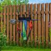 Poolmaster Outdoor Wall-Mounted Tool Organizer Rack, Heavy-Duty Garden Tool Holder and Swimming Pool Equipment Storage for Backyard, Fence, or Garage view 4