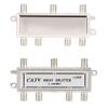6 Way Splitter Coax Cable Splitte CATV TV Antenna Coaxial Split 5-1000MHz view 3