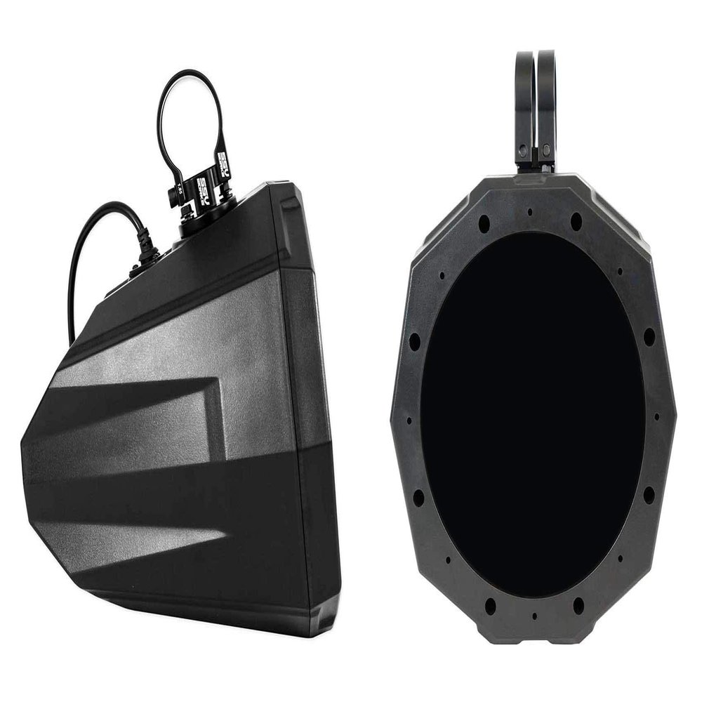 (2) SSV Works 8" Speaker Cage Swivel Pods w/ 2" Clamps Compatible with Polaris RZR/ATV/UTV