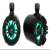 Rockville WB65KLED Bundle: (4) 6.5-in 600W Marine Wakeboard LED Tower Speakers, RGHR2 Marine Gauge Hole Receiver, Krypton MF3 1600W Peak Amplifier, RMWK4 4 AWG Amp Install Kit, 7 Items view 3