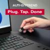 AUTHENTREND ATKey.Pro (Bio-Touch to login) FIDO2 CTAP2.1 Certified USB-A Fingerprint MFA Security Key and Passkey for Passwordless Login, Supports WebAuthn, U2F, Windows, Mac, Linux, Chromebook view 3