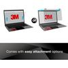 3M Privacy Filter for Apple MacBook Pro16 with Comply Attachment System for Flip-Share, Reversible Gloss/Matte, Reduces Blue Light, Screen Protection (PFNAP010) view 4