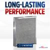 12x12x1 Electrostatic Air Filter, MERV 8, Washable, Reusable Furnace AC/HVAC Filter, Energy Saving, Easy to Clean, Long-Lasting by LifeSupplyUSA view 4