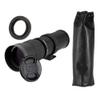 Commander Optics Super 420-800mm / 1600mm (with 2X Teleconverter) f/8 Manual Telephoto Zoom Lens for Olympus/Panasonic Micro Four Thirds Mirrorless Digital Cameras + Photo Essential Accessory Kit view 3