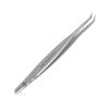 STALEKS PRO Expert 40 Lash Extension Tweezers, L-Shape 50, 2D-4D view 1