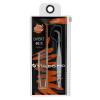 STALEKS PRO Expert 40 Lash Extension Tweezers, L-Shape 50, 2D-4D view 2