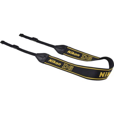 Nikon AN-DC22 Neck Strap D6 Camera, Yellow and Black