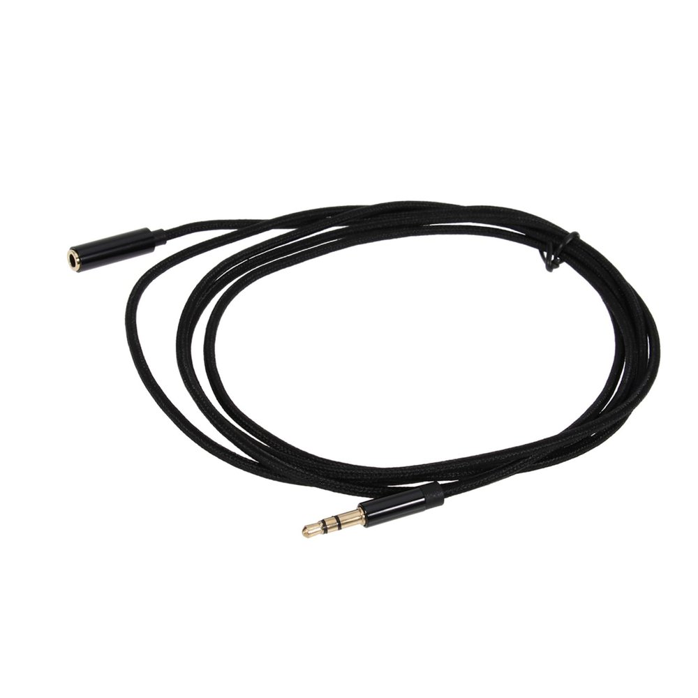 Healifty 5M 3.5Mm Male to Female Headphone Extension Cord Aux Cable for Stereo Audio Devices Compatible with iOS and Other Devices