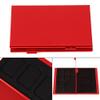 Memory Card Storage Case, 8PCS TF + 4PCS SD Card Protective Aluminium Box(Red) view 3