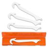 OUTDOOR EDGE 3.5" RazorSafe Replacement Gutting Knife Blades, 4 Pieces plus Blade Storage Box view 1