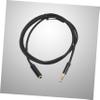 Healifty Headphone Extension Cable Headset Extension Cable 3.5mm 1 Meter Male-to-Female for Speaker Cellphone Computer Black Ear Microphone Microphones view 4