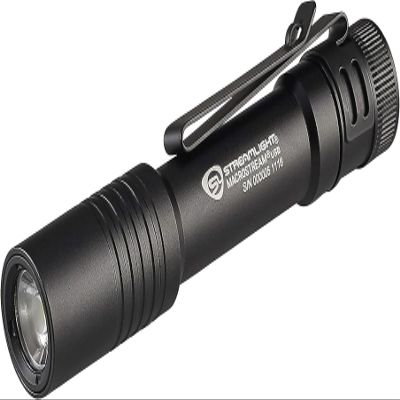 Streamlight 66320 MacroStream 500-Lumen 2,000-Candela Flashlight, Black